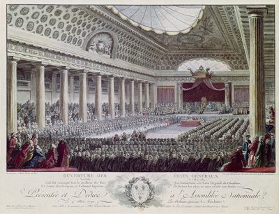 Invigning av generalständerna i Versailles, 5 maj 1789 av Isidore Stanislas Helman