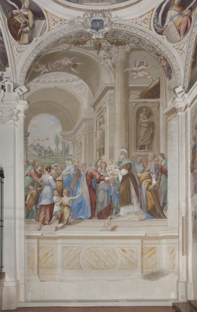 Presentation av Jesus i templet, 1623-34 av Isidoro Bianchi