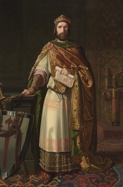 Kung Ferdinand II av León, 1850 av Isidoro Lozano