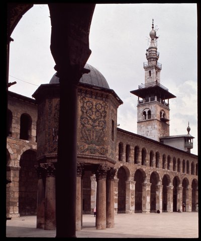 Umayyad-moskén, även känd som Damaskus stora moské (fotografi) av Islamic School