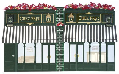 Chez Fred, 2016 papper av Isobel Barber