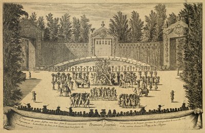 Festligheter i Versailles av Israel Sylvestre