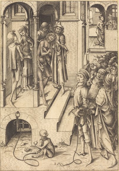 Se mannen, ca. 1480 av Israhel van Meckenem