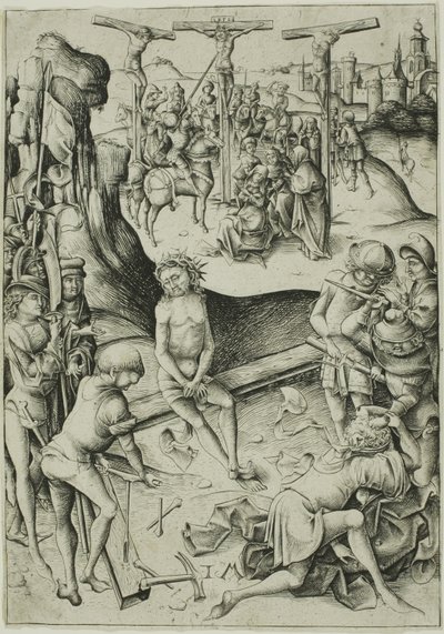 Korsfästelsen av Israhel van Meckenem the younger