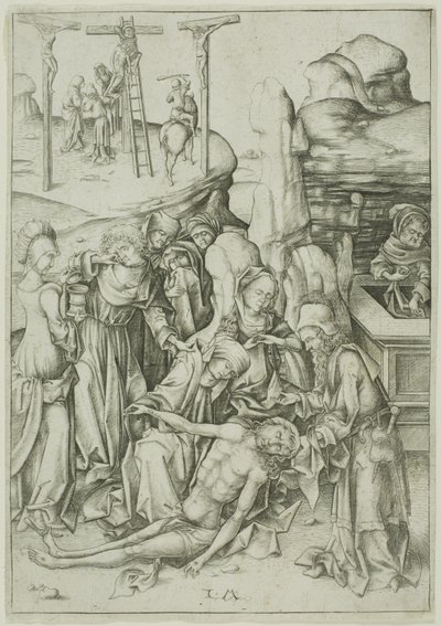 Klagovisan av Israhel van Meckenem the younger