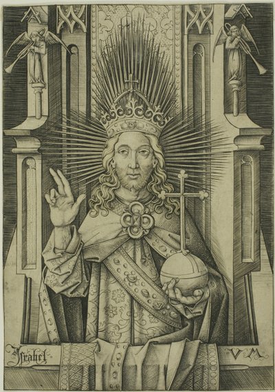 Frälsaren av Israhel van Meckenem the younger