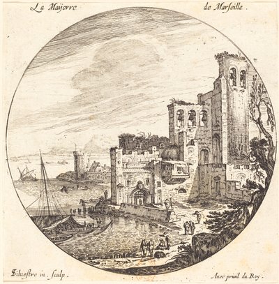 Maijorre de Marseille av Israël Silvestre