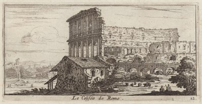 Colosseum i Rom av Israël Silvestre