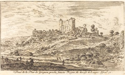 Utsikt från Grignon Tower av Israël Silvestre