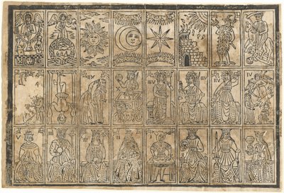 Spelar kort av Italian 15th Century