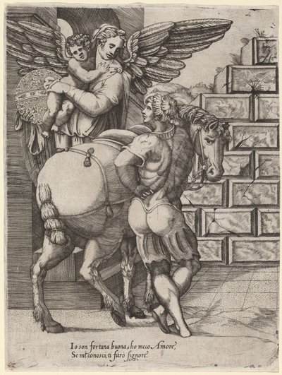 Allegory of Fortune av Italian 16th Century