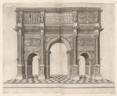 Konstantins båge av Italian 16th Century
