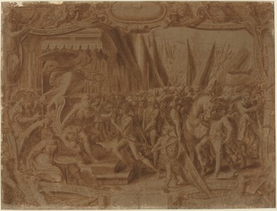 Historisk scen av Italian 16th Century