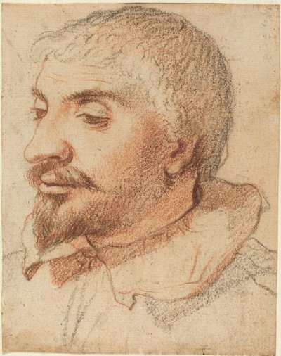 Chef för en man av Italian 17th Century