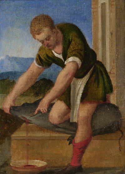 Månadernas arbete: december, ca. 1580 av Italian Master