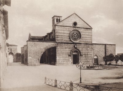 Assisi: Church and Convent of S Chiara, Filippo da Campello (s/v foto) av Italian Photographer