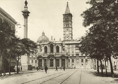Basilikan S Maria Maggiore av Italian Photographer