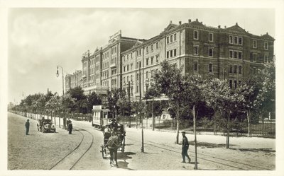 Excelsior Palace Hotel, Lido, Venedig (s/v foto) av Italian Photographer