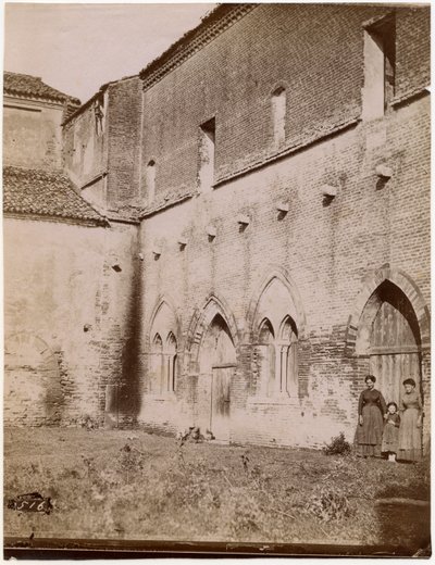O fafo o le potu Capitular, Pomposa abbey, Emilia-Romagna, Italia, ata na pueina e Luigi Ricci, Ravennaswed av Italian Photographer
