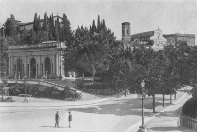 Florens, kyrkan San Miniato al Monte (s/v foto) av Italian Photographer