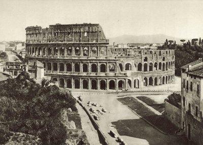 Flavian Amphitheater eller Colosseum av Italian Photographer