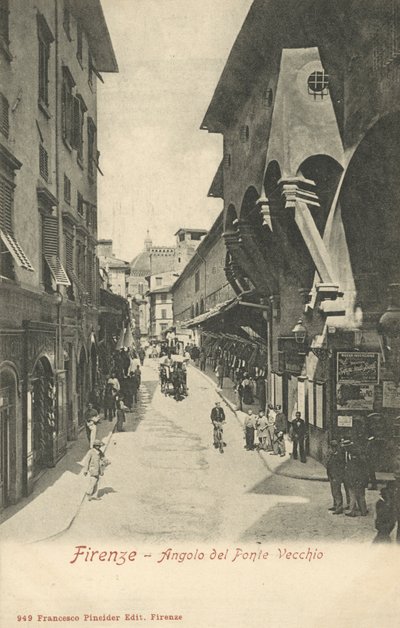 Florens, Italien, Ponte Vecchio av Italian Photographer