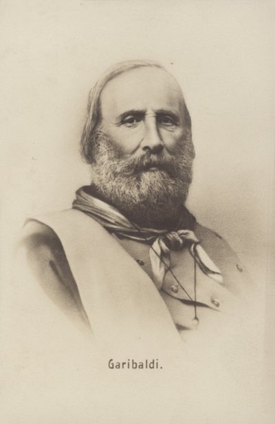 Giuseppe Garibaldi av Italian Photographer
