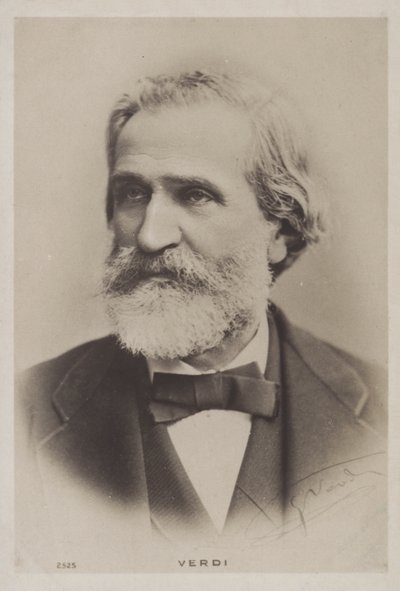 Giuseppe Verdi, italiensk kompositör av Italian Photographer