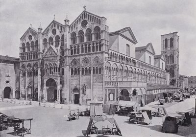 Italien: Cathedral, Ferrara (s/v foto) av Italian Photographer