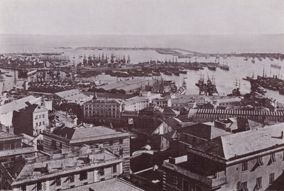 Italien: Genua, panorama (s/v foto) av Italian Photographer