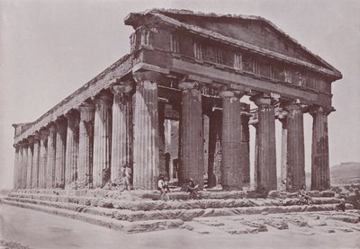 Italien: Temple of Concordia, Agrigento (s/v foto) av Italian Photographer