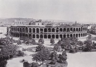 Italien: Verona, den romerska arenan (s/v foto) av Italian Photographer