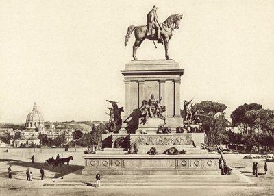 Monument till Joseph Garibaldi av Italian Photographer
