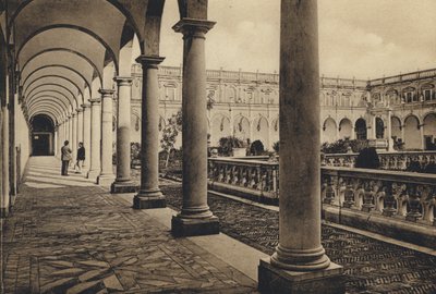 Neapel: Chiostro Di S Martino (s/v foto) av Italian Photographer
