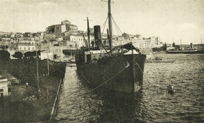 Panorama från hamnen (svartvitt foto) av Italian Photographer