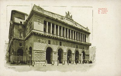 Real Teatro di San Carlo, Neapel av Italian Photographer