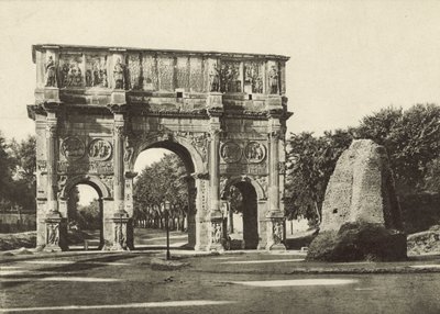 Forum Romanum, Konstantins båge av Italian Photographer