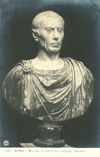 Rom, Capitoline Museum, Byst, Julius Caesar av Italian Photographer