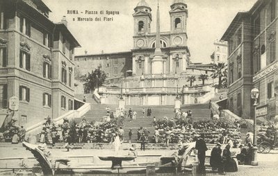 Rom, Italien, Spanska trappan av Italian Photographer
