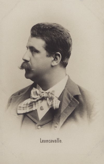 Ruggero Leoncavallo, italiensk kompositör av Italian Photographer