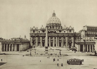 Peterskyrkan, Fasad av Italian Photographer