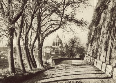 St Peters sett från Janiculus av Italian Photographer