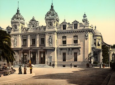 Fasaden på kasinot i Monte Carlo, i Monaco, Frankrike av Italian Photographer