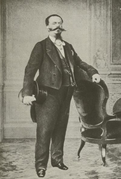 Victor Emmanuel II, kung av Italien (s/v foto) av Italian Photographer