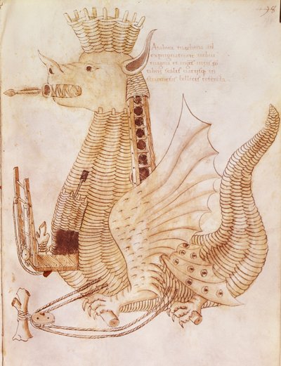 Lägg till 24945 fol.194 Design för en belägringsmotor, från 
