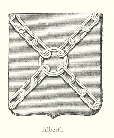 Alberti (gravyr) av Italian School