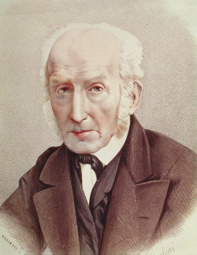 Alessandro Manzoni (1785-1873) av Italian School