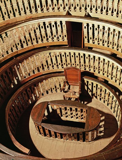 Anatomisk teater, byggd 1594-95 av Italian School