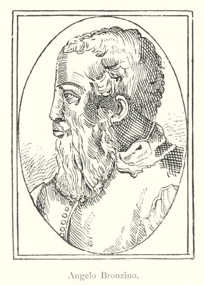 Angelo Bronzino (gravyr) av Italian School