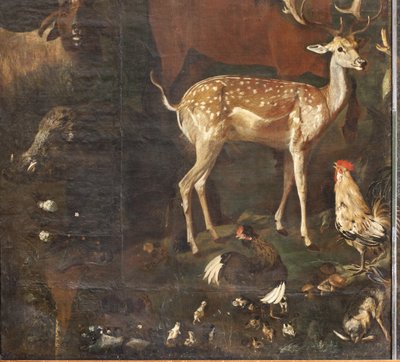 Djur, Myt om Orfeus, detalj av Italian School